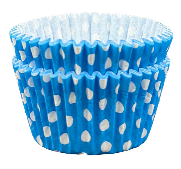 Cupcake Cases - Polkadot - Blue