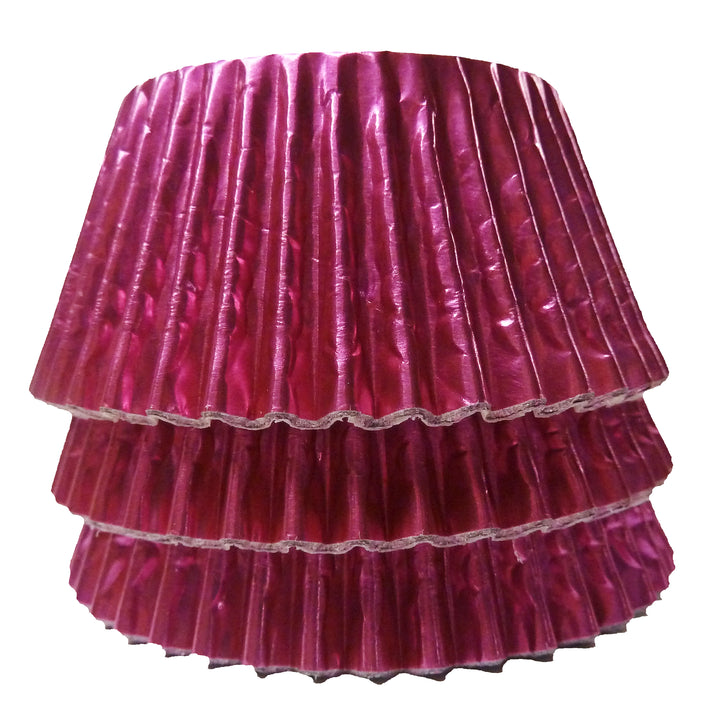 Cupcake Cases - Foil - Hot Pink