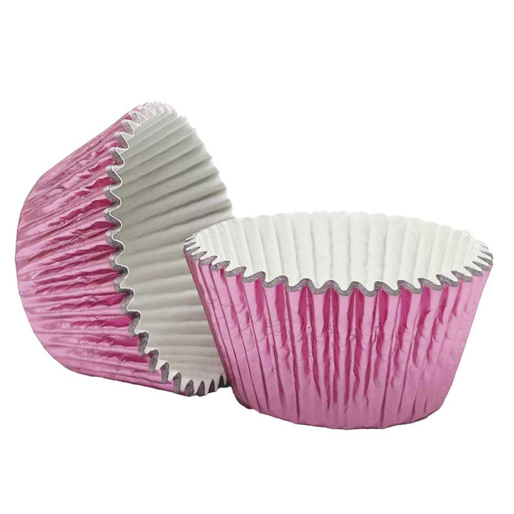 Cupcake Cases - Foil - Ice Pink