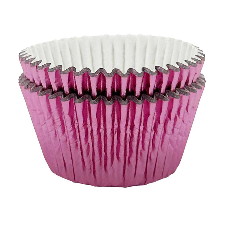 Cupcake Cases - Foil - Ice Pink