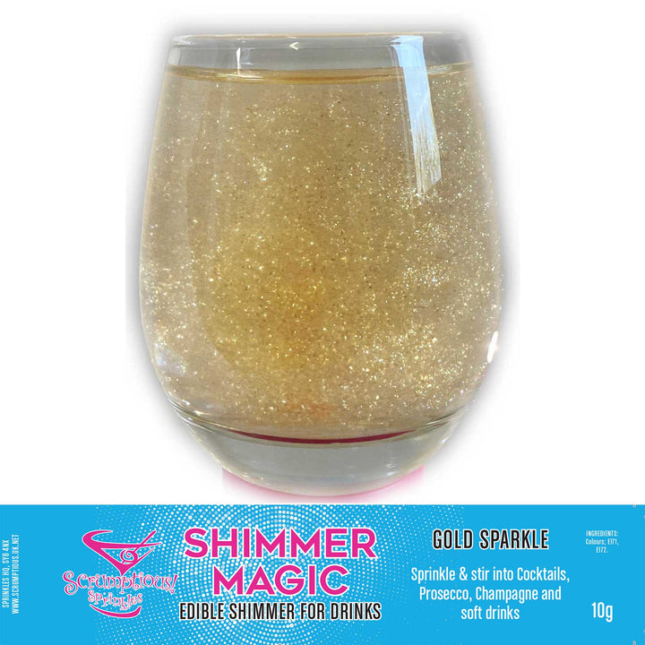 Shimmer Magic - Gold Sparkle