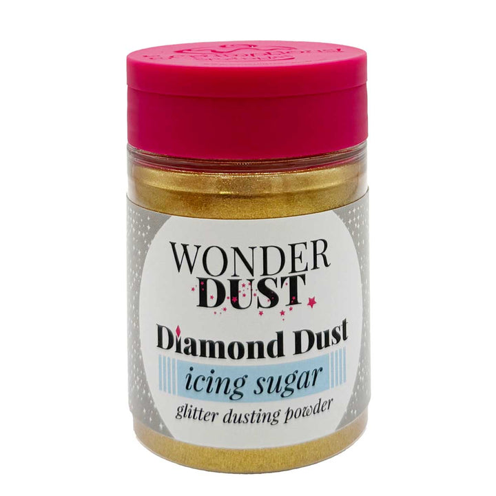 Wonder Dust Diamond Dust Icing Sugar - Gold - 40g