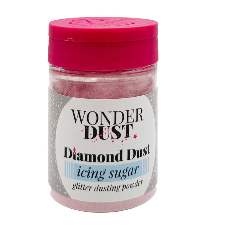 Wonder Dust Diamond Dust Icing Sugar - Pink - 40g