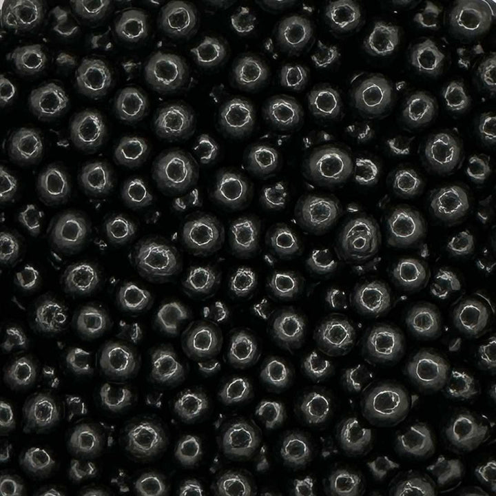 Pearls - Polished - Black - 4mm