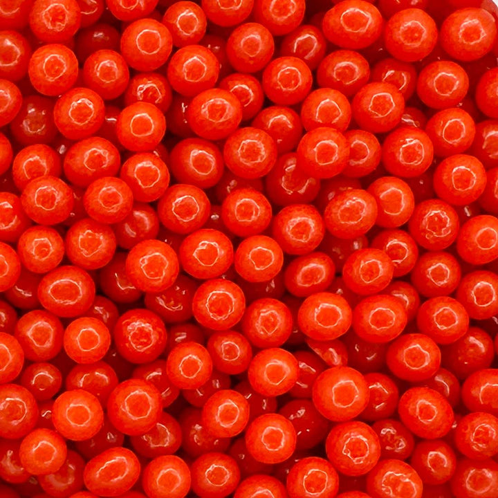 Pearls - Polished - Red - 4mm
