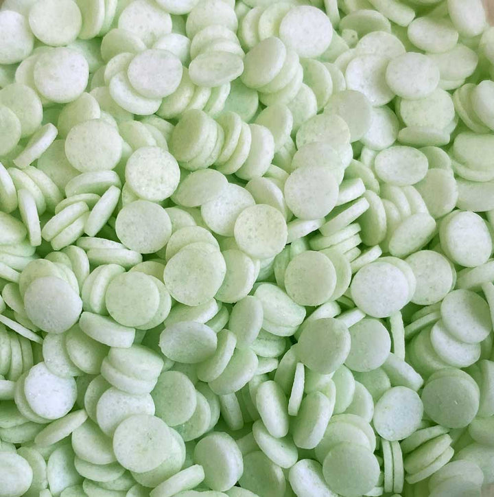 Confetti - Matt - 4mm - Green - Natural