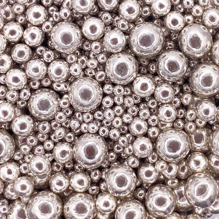 Pearls Mix - High Shine - Silver