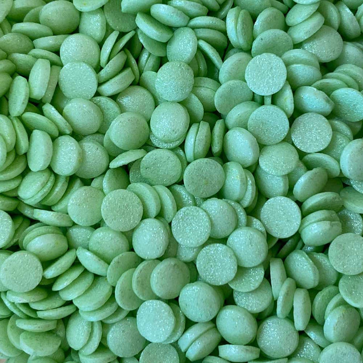 Confetti - Shimmer - Pastel Green