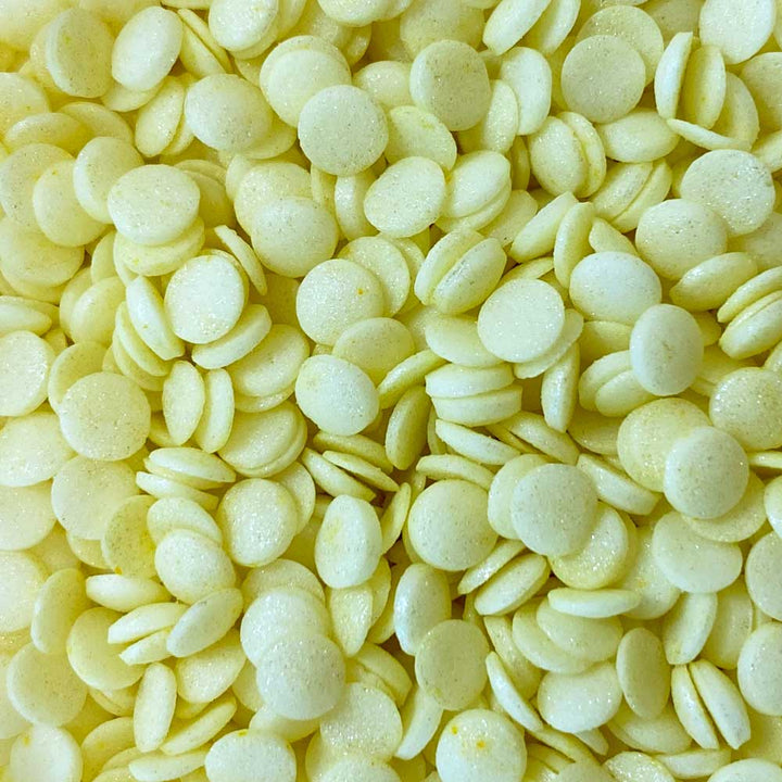Confetti - Shimmer - Pastel Yellow
