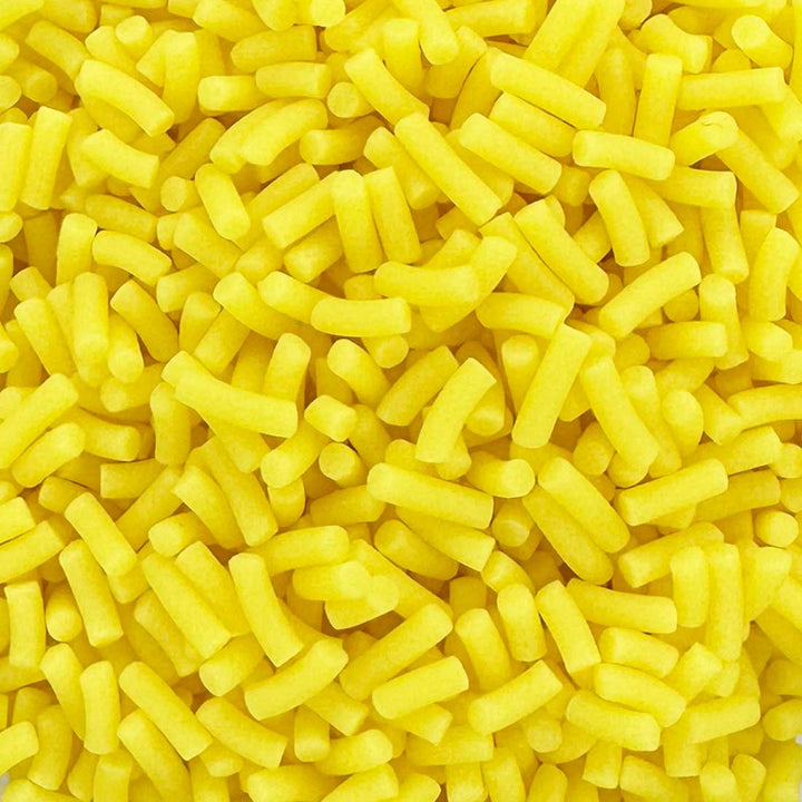Strands - Matt - Yellow Sprinkles - Natural and Vegan