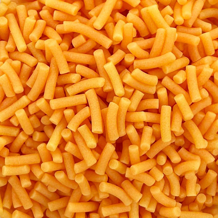 Strands - Matt - Orange Sprinkles - Natural and Vegan