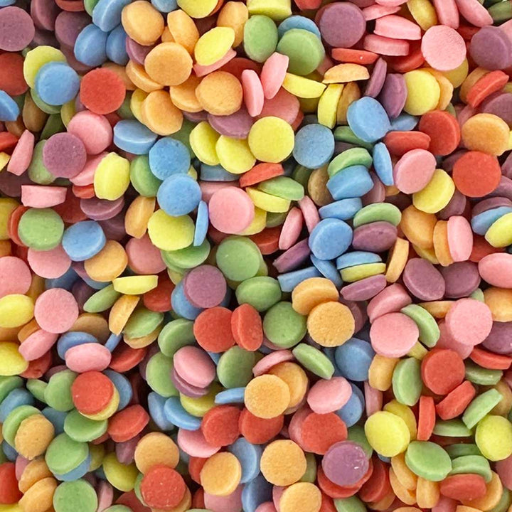 Confetti - Matt - 3mm - Rainbow With Plant Extracts