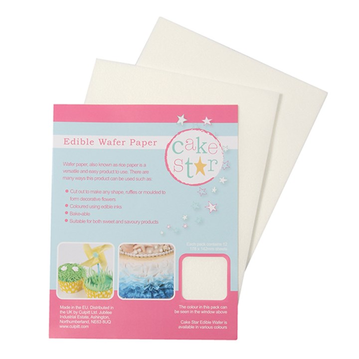 Edible Wafer Paper