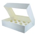 Standard White Cupcake Boxes With Inserts