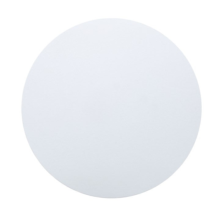 Round Masonite Cake Board - Gloss White