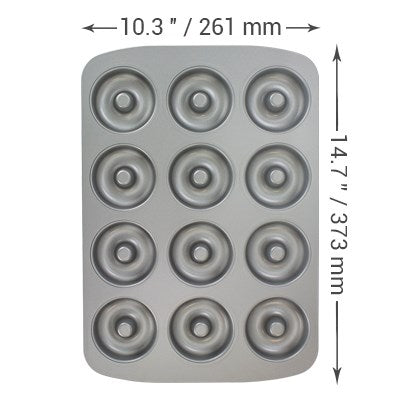 Bakeware - PME Non Stick - 12 Cup Mini Donut Pan