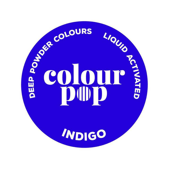 Colour Pop Liquid Activated Powder Food Colouring – Indigo Purple (10ml)