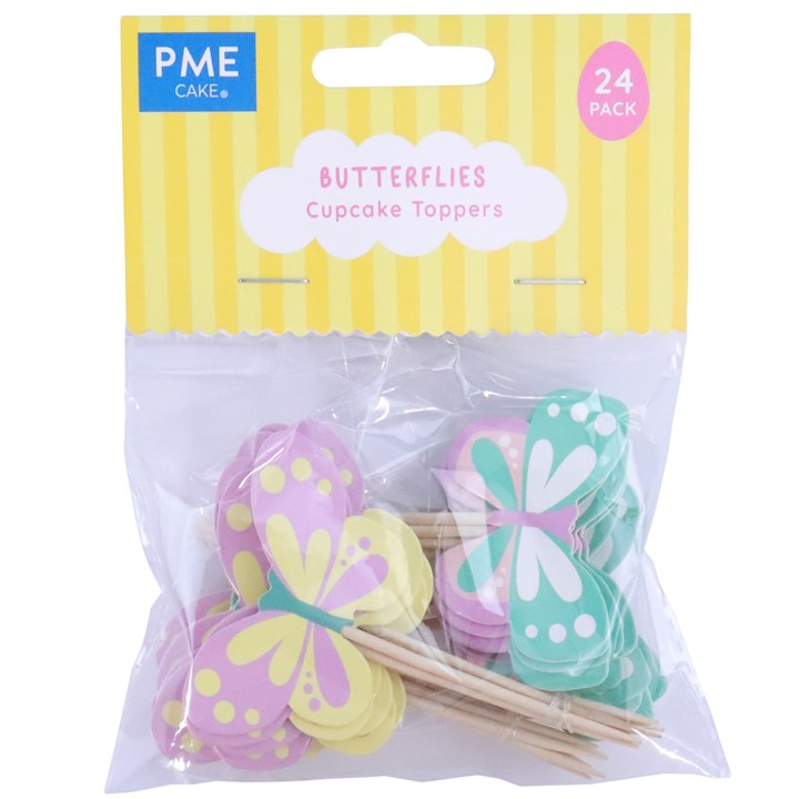 Decorative Cake Toppers - Decorative Pics - Butterflies
