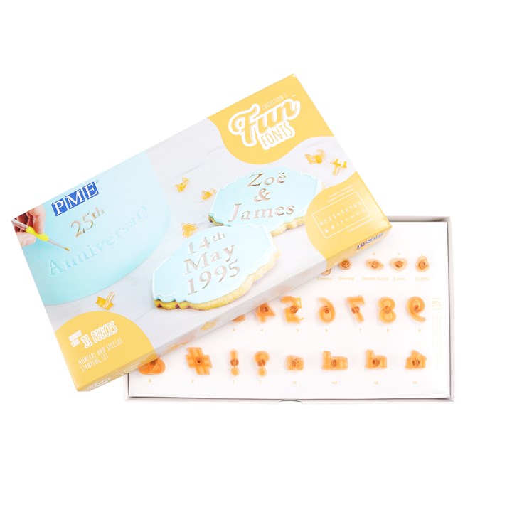 Fun Fonts - Numbers and Specials - Collection 2