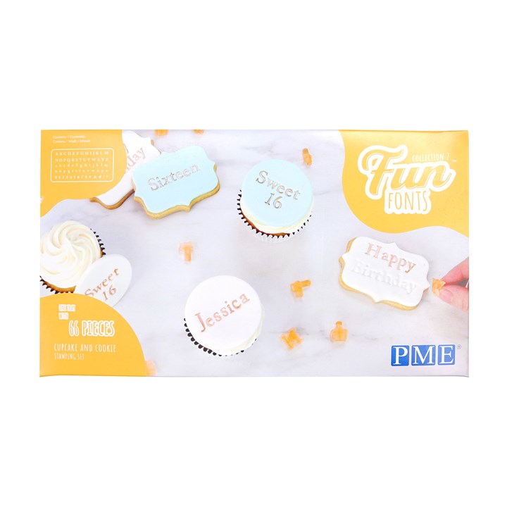 Fun Fonts - Cupcakes and Cookies - Collection 2