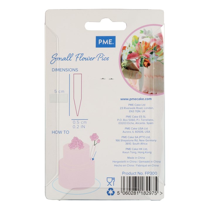PME Flower Pics - Small - Pack of 12