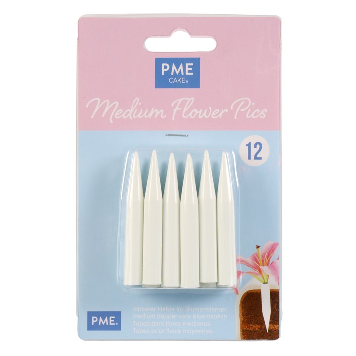 PME Flower Pics - Medium - Pack of 12
