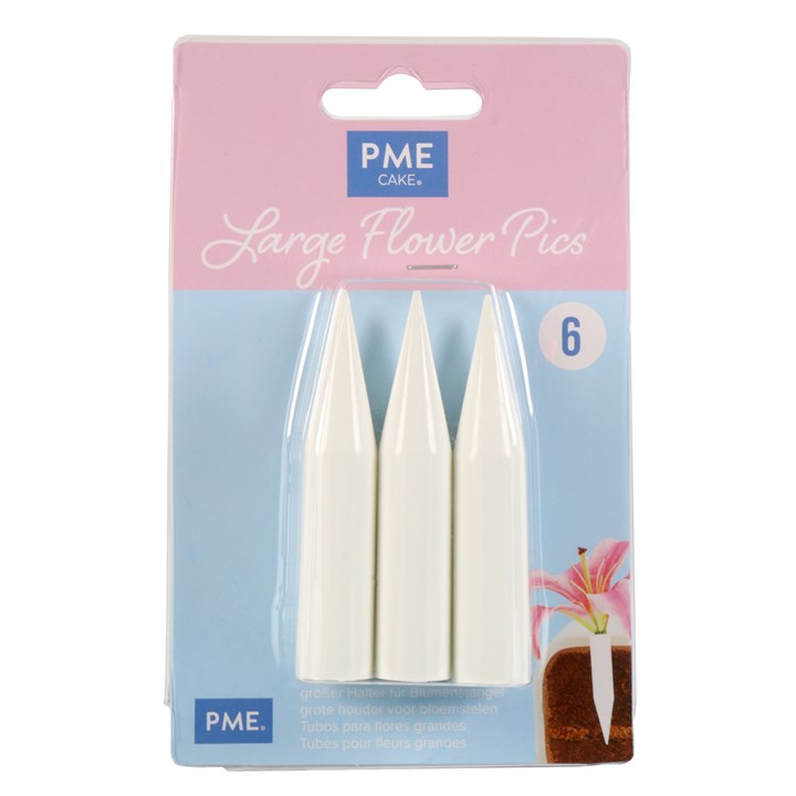PME Flower Pics - Large - Pack of 6