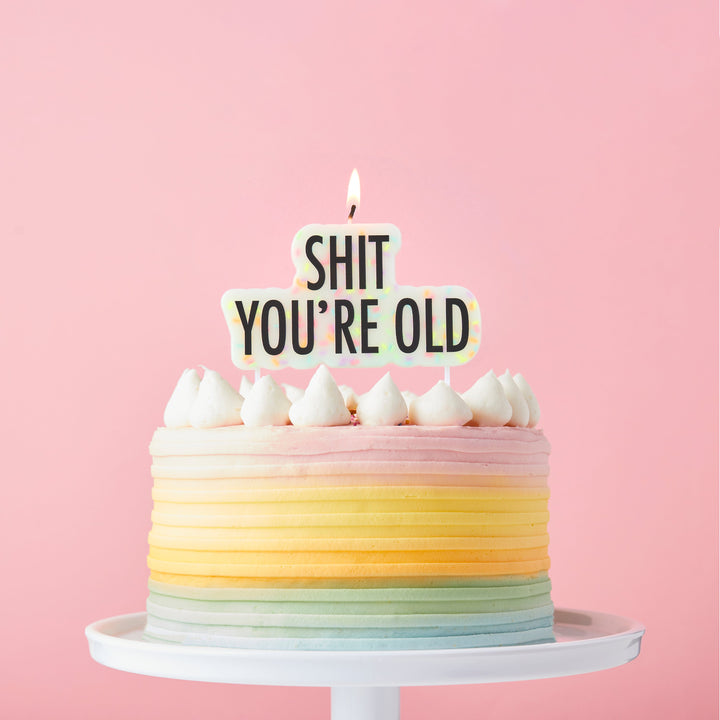 Decorative Candles - Sh*t You're Old