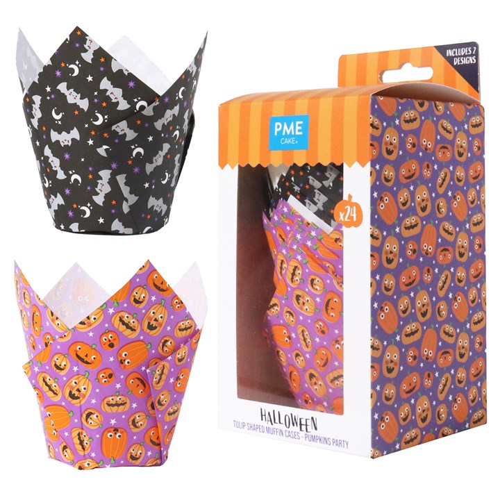 Muffin Tulips - PME Pumpkin Party x 24