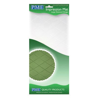 Impression Mat - Large Diamond Design (150 x 305mm / 6 x 12”)