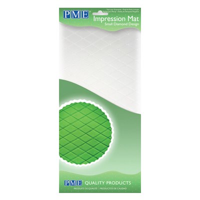 Impression Mat - Small Diamond Design (150 x 305mm / 6 x 12”)
