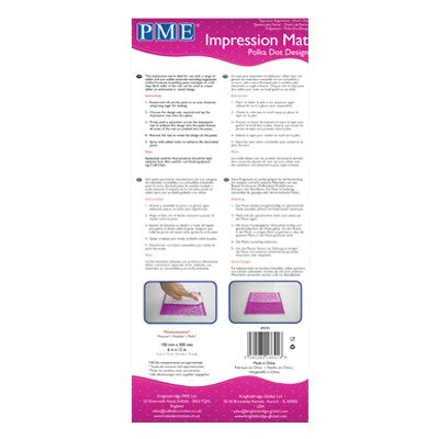 Impression Mat - Polka Dot (150 x 305mm / 6 x 12”)
