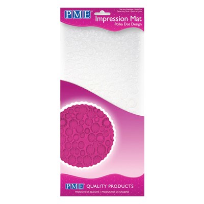 Impression Mat - Polka Dot (150 x 305mm / 6 x 12”)