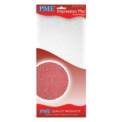 Impression Mat - Floral Pattern (150 x 305mm / 6 x 12")