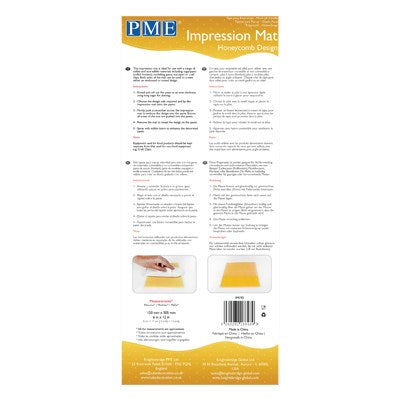 Impression Mat - Honeycomb Pattern (150 x 305mm / 6 x 12")