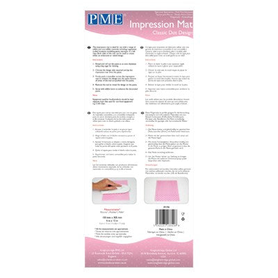 Impression Mat - Classic Dot Design (150 x 305mm / 6 x 12”)