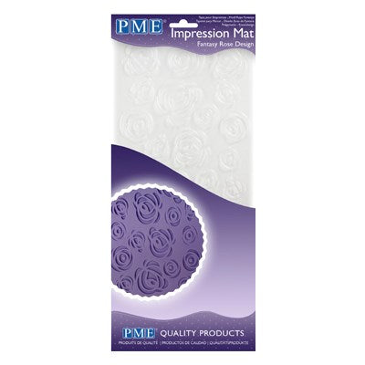 Impression Mat - Rose Design (150 x 305mm / 6 x 12”)