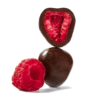 Confectionery - Raspberries in Dark Chocolate 250g