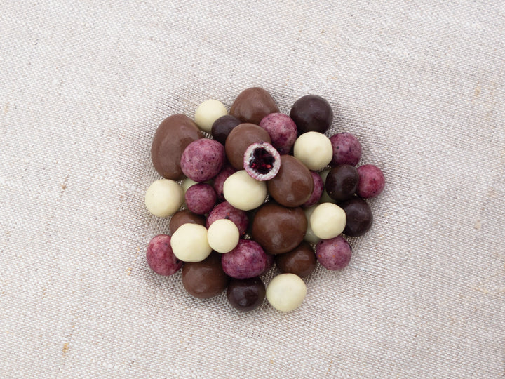 Confectionery - Berries in a Mix of Chocolates 250g