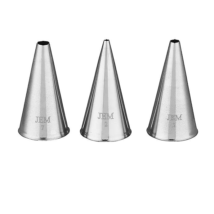 Piping Nozzle - PME/JEM Nozzles Set - Writer Collection - Pack of 3