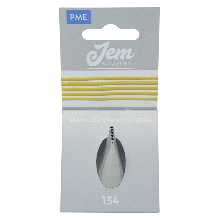 Piping Nozzle - PME/JEM No. 134 - 5 Line / Dot Large Tube