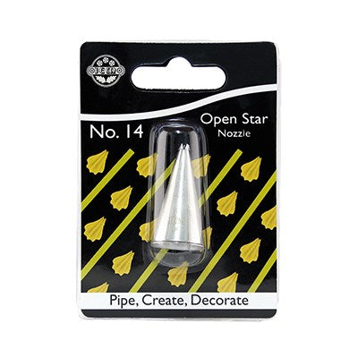 Piping Nozzle - PME/JEM No. 14 Open Star
