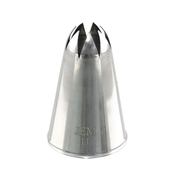 Piping Nozzle - PME/JEM No. 1J Curved Star Savoy