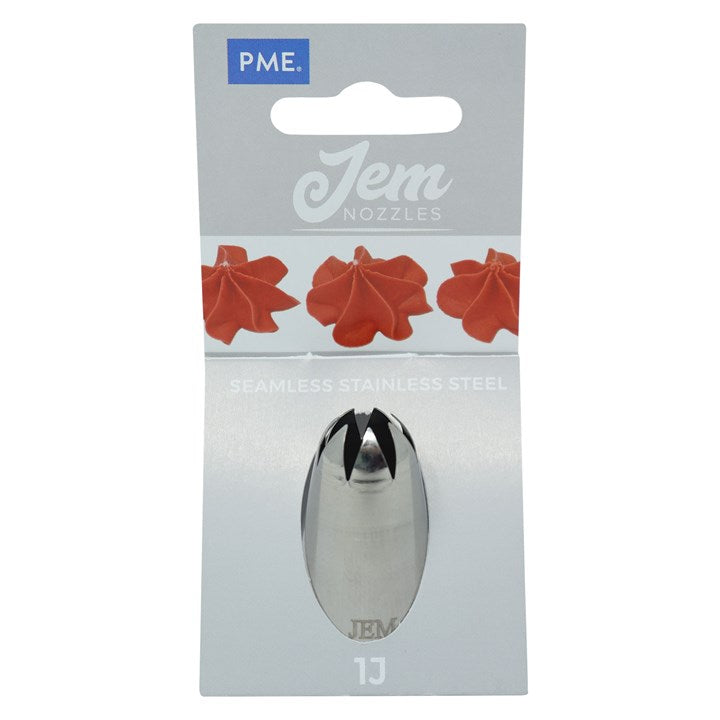 Piping Nozzle - PME/JEM No. 1J Curved Star Savoy