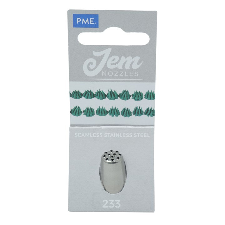 Piping Nozzle - PME/JEM No. 233 Small Hair / Grass Nozzle
