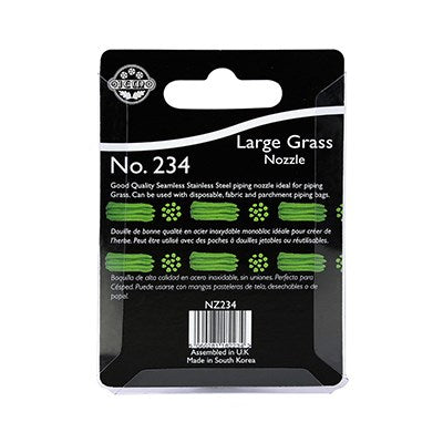 Piping Nozzle - PME/JEM No. 234 Serrated Large Hair / Grass