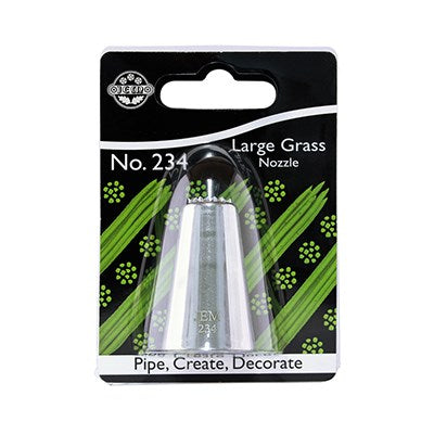 Piping Nozzle - PME/JEM No. 234 Serrated Large Hair / Grass