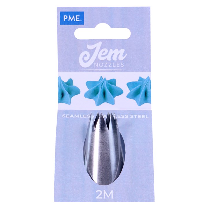 Piping Nozzle - PME/JEM No. 2M Medium Open Star Savoy