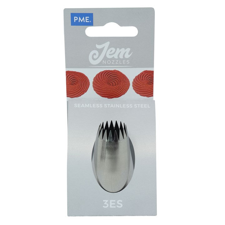 Piping Nozzle - PME/JEM No. 3ES - Large Fine Star Savoy
