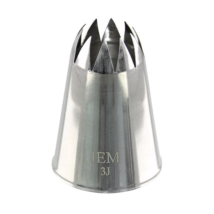 Piping Nozzle - PME/JEM No. 3J Large Curved Star - Savoy
